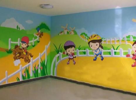 赤水幼儿园墙体彩绘制作流程及注意事项