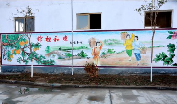 赤水乡镇文化墙 乡风文明焕发新活力