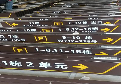 赤水广告标识中，常见的几种安装方式。