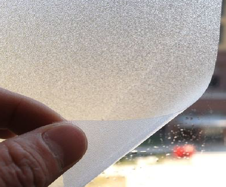 赤水玻璃门外面粘广告用什么材料好？